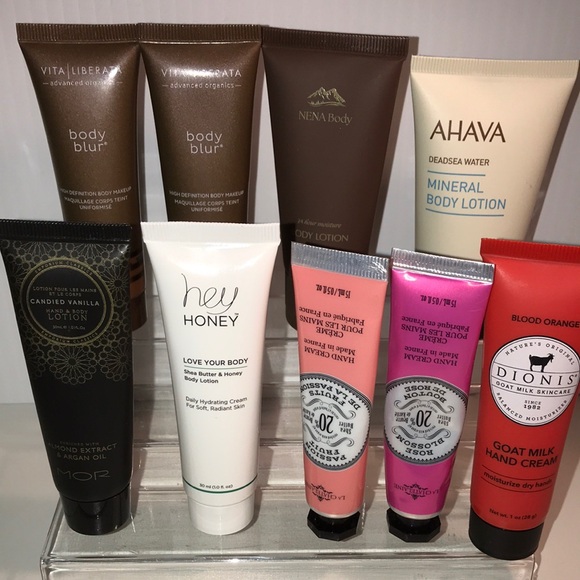 9 piece hand and body lotion lot NEW - Picture 2 of 5